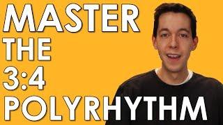 POLYRHYTHM- Learn and MASTER 34 and 43 MUSIC THEORY - RHYTHM- COUNTING