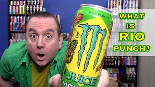 What Is Monster Rio Punch?  Monster Rio Energy Drink Product Review