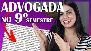 COMO PASSAR NA OAB NO 9º SEMESTRE  COMO PASSAR NA PRIMEIRA FASE DA OAB  XXXIII EXAME PRIMEIRA FASE