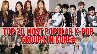 Top 20 Most Popular K Pop Groups In Korea Right Now