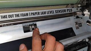 take out the foam  Paper Jam Level Sensor PS9  iR3570 iR4570 iR3035 iR3045 iR3235 iR3245 Series