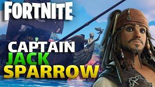 Captain Jack Sparrow Finds All The Rum In Fortnite X Pirates Of The Caribbean