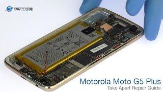 Motorola Moto G5 Plus Take Apart Repair Guide - RepairsUniverse