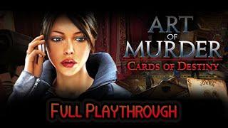 Art of Murder 3 Cards of Destiny  No Commentary  Full Playthrough