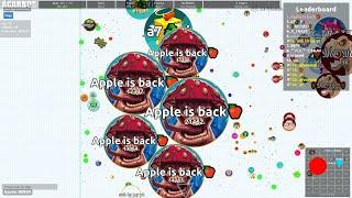 AGAR.IO 80 000+ SCORE WHIT BOTS AGARBOT OVH