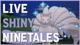 LIVE SHINY NINETALES in Pokemon Y