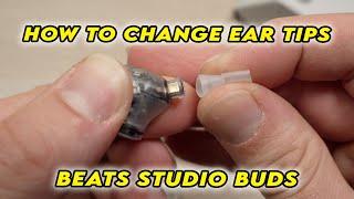 Beats Studio Pro  How To Change Ear Tips