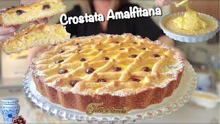 Creamy AMALFI TART EASY RECIPE typical Campania