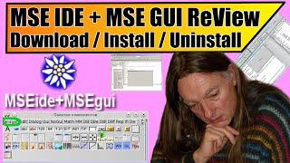 MSE IDE + MSE GUI  ReView  Free open source Pascal  MSE Lang  Martin Schreiber  2022