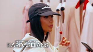 KUWTK  Kim Kardashian Wests Shopping Trip Turns Scary  E