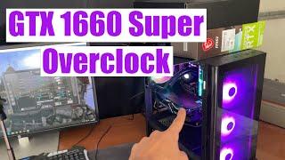 OVERCLOCK your GTX 1660 Super for More FPS