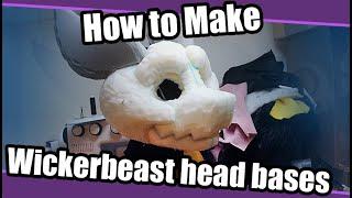 How To Make A Wickerbeast Foam Base For Fursuits + TemplatePattern