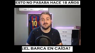 EL PEOR ARRANQUE DE BARCELONA EN LA LIGA