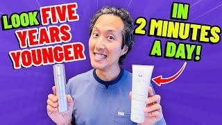 Plastic Surgeon Reveals 2 Minutes 5 Years Younger Skin Care Routine