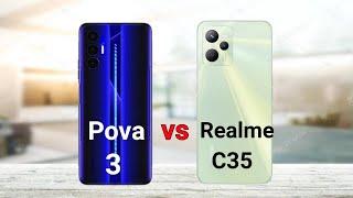 Tecno Pova 3 vs Realme C35