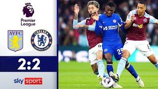 VAR-Drama in der Schlussphase  Aston Villa - FC Chelsea  Highlights - Premier League 202324