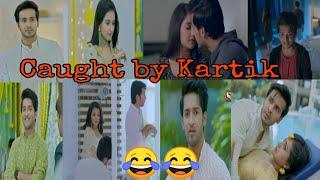 Each time Ishqaan caught by Kartik   Ahaan Ishqi Kartik funny scenes  Ishqaan moments