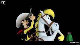 Lucky Luke 16 Scale Statue by Cartoon Kingdom