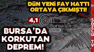 Bursada Korkutan Deprem Dün Aktif Fay Ortaya Çıktı Bugün Deprem Oldu