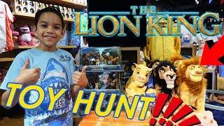 NEW DISNEY THE  LION KING MOVIE MERCHANDISE  TOY HUNT AT DISNEY STORE 2019