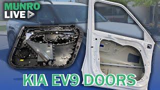 KIA EV9 Door Dissection What’s Inside?