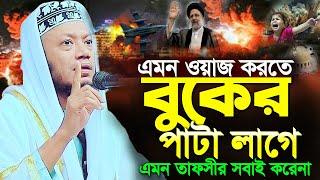 মুফতি আমির হামজা নতুন ওয়াজ  এমন ওয়াজ করতে বুকের পাটা লাগে । amir hamza  Amir Hamza New waz 2024