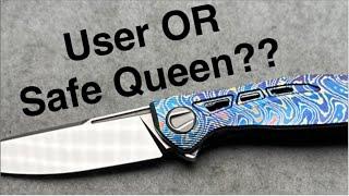 Shirogorov CUSTOM Full Dress Neon Knife Review