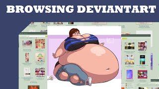 Browsing Deviantart Inflation