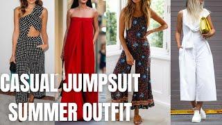 Casual Jumpsuit Outfit Ideas for Summer. How to Style Jumpsuit for 2022 Summer Season?