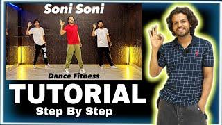 Tutorial  Soni Soni  Step By Step #ajdancefit #akshayjainchoreography #sonisoni #ishqvishkrebound