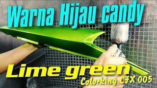 Hijau candy  Colorking CFX 005 LIME GREEN