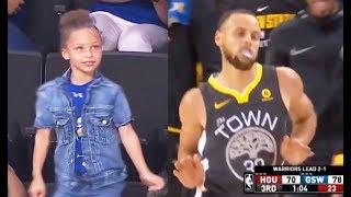 Riley Curry SHIMMY Like STEPH CURRY