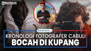 Kronologi Fotografer di Kupang Cabuli Anak di Bawah Umur Ditangkap Saat Hendak Kabur