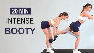 20 Min BOOTY BUILDING WORKOUT + Dumbbells   Grow your Glutes  No Jumping No Repeat