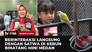 Warga Habiskan Masa Liburan di Kebun Binatang Mini Medan  Kabar Siang tvOne