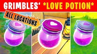 Collect Grimbles LOVE POTION *All Locations* Week 11 Valentines Challenge