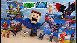 How Train Your Dragon 3 Playmobil MOVIE TOYS Complete Line Up Unboxing