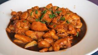 Caramel Chicken a very good easy and simple Chinese dish - Morgane Recipes