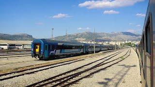 From the Adriatic Sea deep into the Balkan Mountains  Croatia from train 