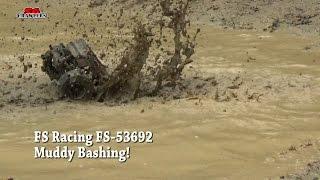 Bashing FS Racing FS-53692 110 2.4G 4WD Brushless Water Monster Truck Hydroplaning