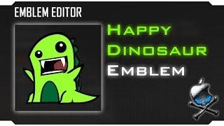 Black Ops 2 - Happy Dinosaur Emblem Tutorial