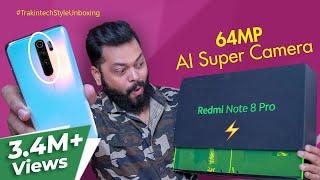 Redmi Note 8 Pro Unboxing & First Impressions  Flagship Performance In Mid-Range