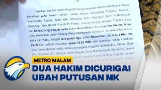 2 Hakim MK Dicurigai Terlibat Perubahan Substansi Putusan