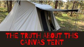 Is This Tent Worth It?  My Review On The {10 X 14  Kodiak Canvas Flex-Bow Deluxe Tent}