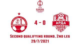 H. Beer-Sheva vs Arda  4-0  UEFA Europa Conference League 202122 Second qualifying round 2nd leg