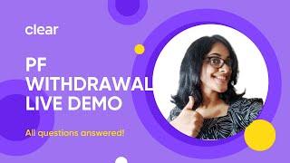 How to withdraw PF Online & Offline  EPF Withdrawal Process 2022  Step-by-Step Guide l Live Demo