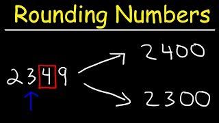 Rounding Numbers and Rounding Decimals - The Easy Way