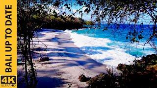 4K Beautiful Hidden Beach Bias Tugel in East Bali Walking Tour 2021