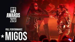 Migos Came Together For Legendary Reunion Performance Honoring Takeoff ONLY On BET  BET Awards 23