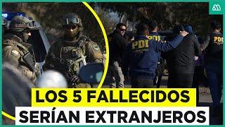 Homicidio múltiple en Lampa Cinco fallecidos serían ciudadanos extranjeros